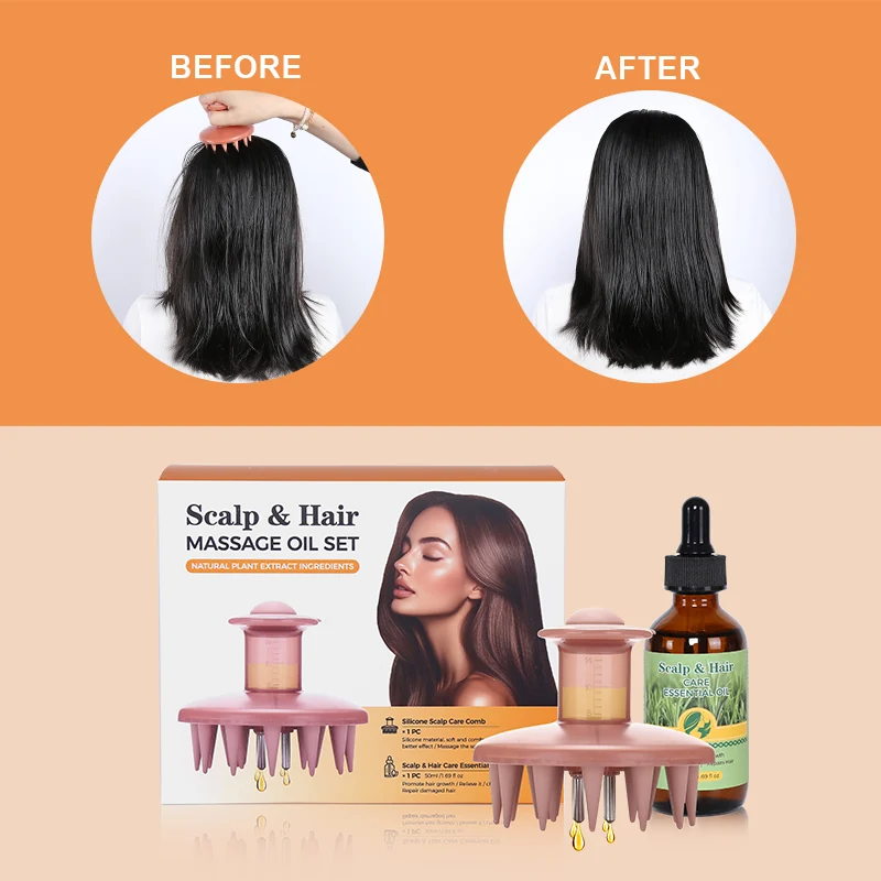 Scalp Oil + Massager Set — view 2